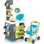 Winkeltje spelen speelgoed peuters Speelgoed supermarkt met winkelwagen en kassa