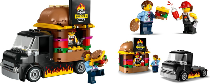 Koop de LEGO hamburgertruck uit de beste jongens LEGO rond de € 20